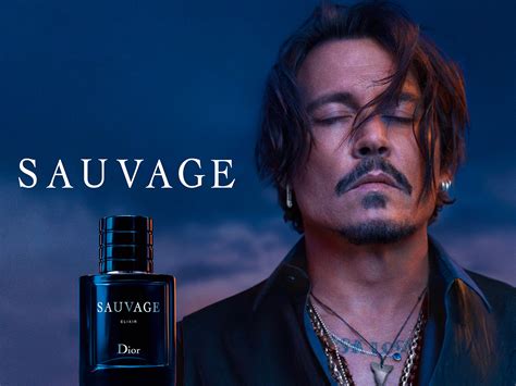 profumo sauvage dior johnny depp|when was dior sauvage released.